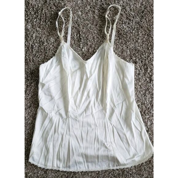 VINTAGE VANITY FAIR SIZE 34 CAMISOLE Ivory Made USA C7 - Picture 1 of 5